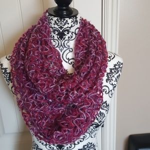 Fun knitted scarf